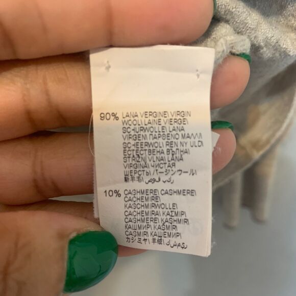 Brunello Cucinelli Grey Wool Cashmere Polo Sweater Italy Men’s Medium Luxury - Picture 5 of 8